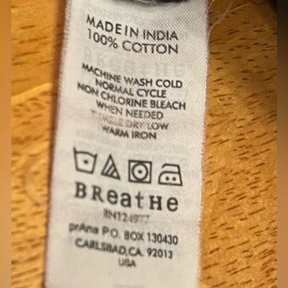 Prana button up coat, size Small - Picture 5 of 6